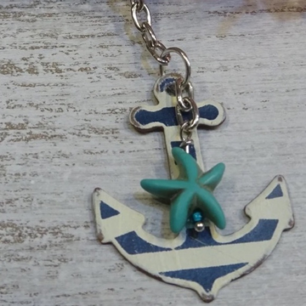 2/$10.00 Anchor Keychain